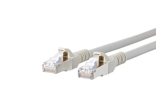 BTR NETCOM Cat6A, 25m, 25 m, Cat6a, RJ-45, RJ-45, Grå