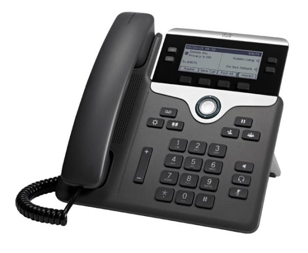 Cisco IP-telefon 7841 - VoIP-telefon - SIP, SRTP - 4 linier