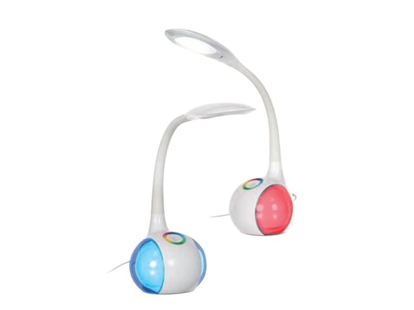 Activejet AJE-RAINBOW RGB, Hvit, Plast, Soverom, Barnerom, Moderne, CE, RoHS, ISO 9001, ISO 14001, Ikke-utskiftbare pærer