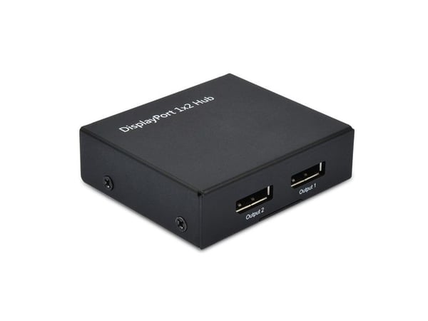 Secomp 14.99.3590, DisplayPort, 2x DisplayPort, 3840 x 2160 piksler, Sort, Kraft indikator, 5 V