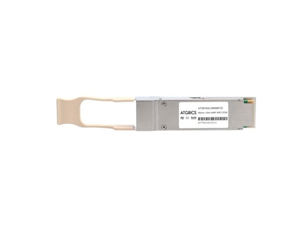 ATGBICS QSFP-40G-SR4-C, Fiberoptik, 40000 Mbps, QSFP, MPO, SR, 150 m