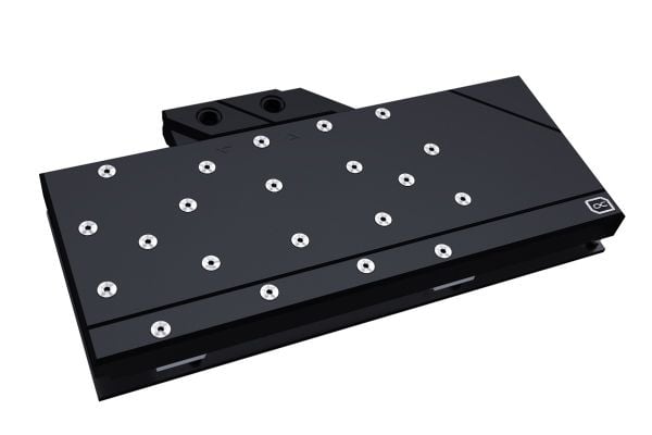Alphacool Eisblock Aurora Acetal GPX-A, Vattenblock + kylfläns, Svart, 224,9 mm, 121,4 mm, 25,5 mm