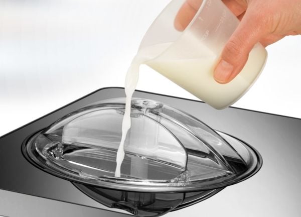 Unold 48845, Kompressor-iskremmaskin, 2 l, 1 boller, Sort, Rustfritt stål, 60 min, LCD
