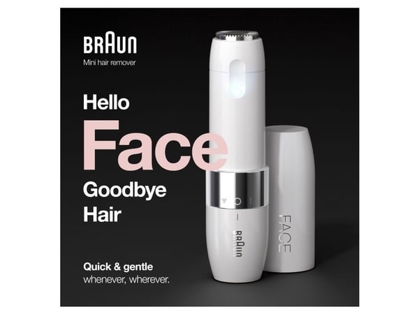 Braun Braun Face Mini Hair Remover FS1000 white