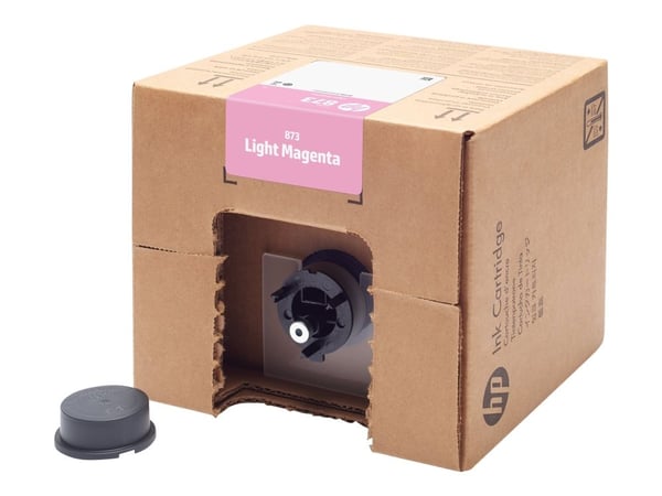 HP 873 - 3 L - lys magenta - original - Latex - blekkpatron - for Latex 800, 800 W