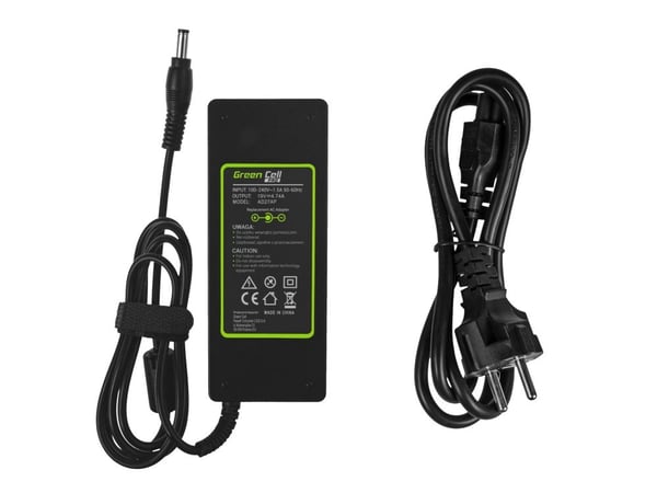 Green Cell PRO - Strømadapter - AC - 90 watt - svart - for Toshiba Satellite A200, A300, A350D, A500, A505, A660, L300D, L350