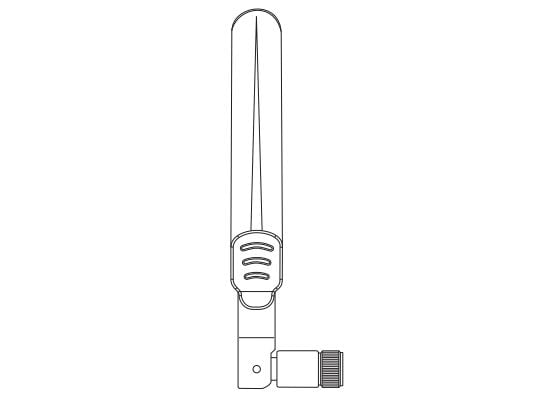 Extreme Networks - Antenne - Wi-Fi - 5.2 dBi, 3.2 dBi - rundtstrålende - innendørs - hvit - for Zebra AP 6522