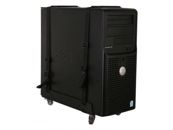 Techly ICA-CS 61, Bordmontert, Desktop, 20 kg, Sort, Vertikal, 4 hjul