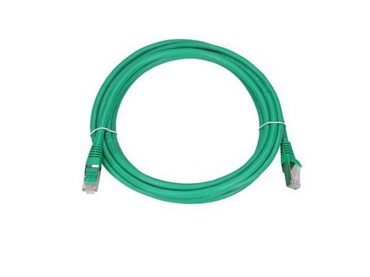 Extralink - Koblingskabel - RJ-45 (hann) til RJ-45 (hann) - 6 mm - FTP - CAT 6 - halogenfri, innendørs, uten hindringer - grønn