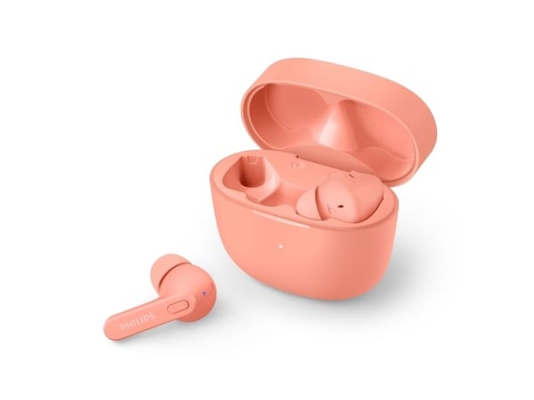 Philips TAT2206PK - True wireless-hodetelefoner med mikrofon - i øret - Bluetooth - lydisolerende - rosa