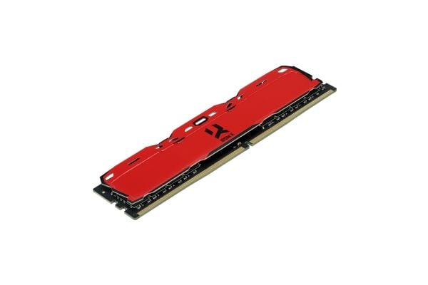 GOODRAM IRDM X - DDR4 - sett - 16 GB: 2 x 8 GB - DIMM 288-pin - 3200 MHz / PC4-25600 - CL16 - 1.35 V - ikke-bufret - ikke-ECC - rød