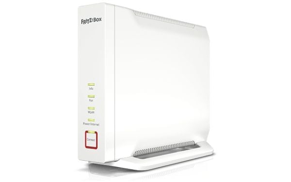 FRITZ!Box 4060 - Trådlös router 3-ports-switch - 1GbE, 2.5GbE - Wi-Fi 6 - Dubbelband - VoIP-telefonadapter (DECT)