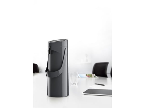 Termokande Tefal PONZA 1.9 ltr. med Pumpesystem mørk grå