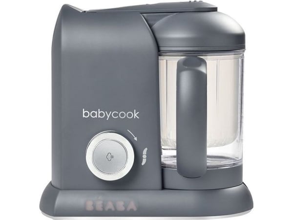Beaba babycook solo trinityvas-garintuvas 4-i-1, lys grå