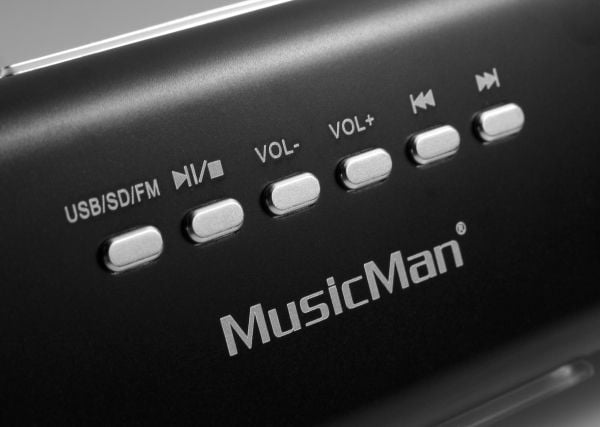 Technaxx MusicMan MA - Digital spelare - svart