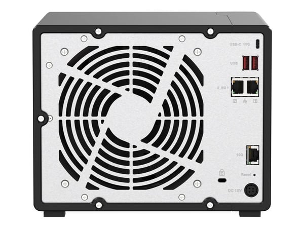 QNAP-server | 9-bay QuTS hero NAS | TS-H973AX-8G | opptil 9 HDD/SSD med hot-swap | AMD Ryzen | Ryzen V1500B firekjerne | 2,2 GHz | 8 GB DDR4