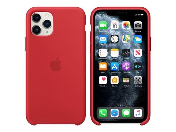 Apple - (PRODUCT) RED - bakdeksel til mobiltelefon - silikon - rød - for iPhone 11 Pro
