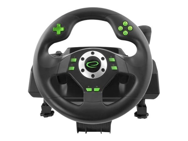 Esperanza DRIFT - Hjul- og pedalsett - kablet - for PC, Sony PlayStation 3