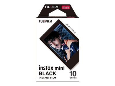 Fujifilm Instax Square BLACK - Hurtigvirkende fargefilm - ISO 800 - 10 eksponeringer