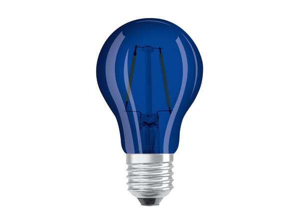 Osram STAR, 2,5 W, 4 W, E27, 4 lm, 15000 t, Blå