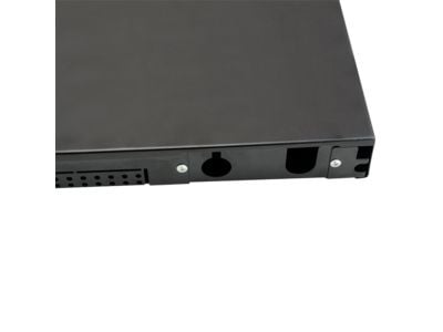 LogiLink F24LC4B, SC, Telinekiinnitys, 1U, Musta, Metalli, 480 mm