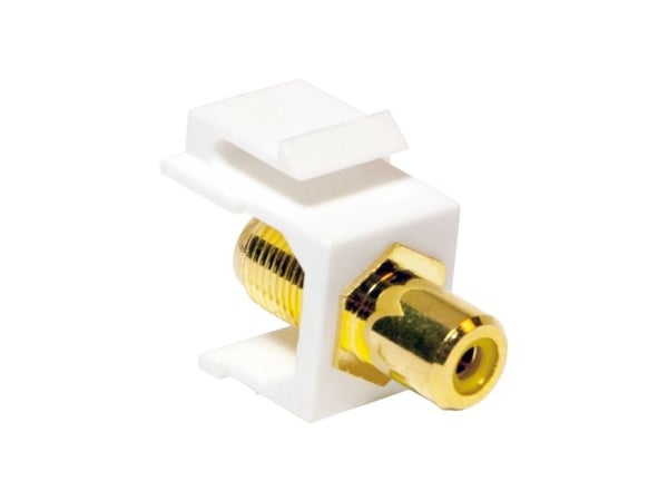 LogiLink NK0026, Tasainen, Keltainen, RCA, F-liitin, Naaras, Naaras LogiLink NK0026, Tasainen, Keltainen, RCA, F-liitin, Naaras, Naaras