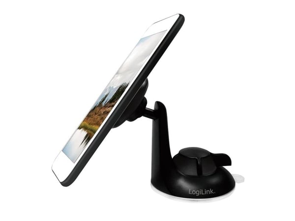LogiLink AA0110, Mobiltelefon/smarttelefon, Passiv holder, Bil, Sort