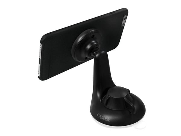 LogiLink AA0110, Mobiltelefon/smarttelefon, Passiv holder, Bil, Sort