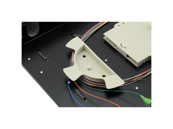 LogiLink f24lc4g DVI-kabel, LC, Grå, Metall, Reolmontering, 1U, 480 mm