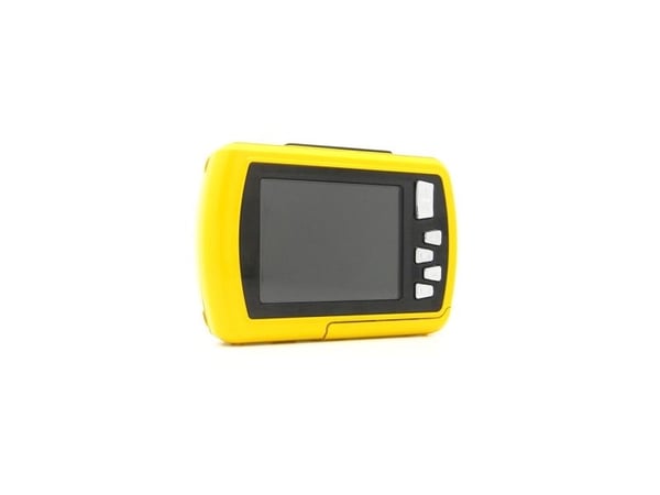 Easypix Aquapix W2024 Splash - Digitalkamera - kompakt - 5.0 MP / 16.0 MP (interpolert) - 720 p - under vannet inntil 3 m - gul