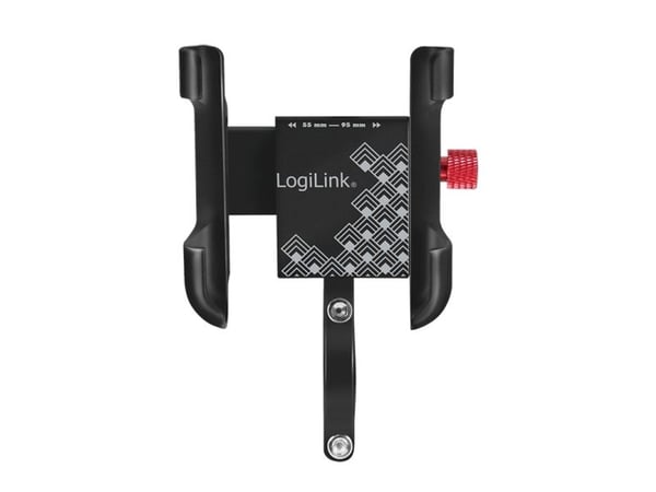 LogiLink AA0148, Matkapuhelin/älypuhelin, Passiiviteline, Polkupyörä, moottoripyörä, Skootteri, Ostoskärry, Musta, Punainen