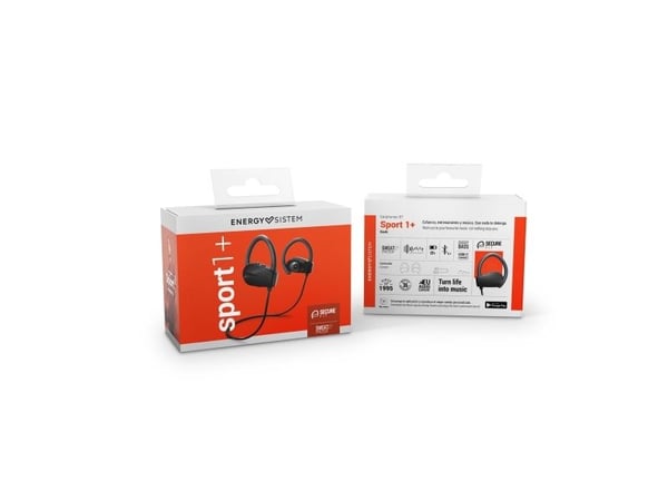 Energy Sistem Sport 1+, Trådløs, Idretter, 20 g, Hodetelefoner, Svart