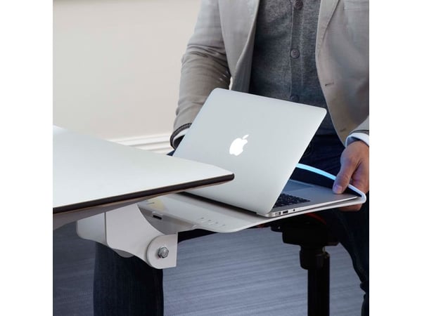 PC og Laptopholder Twist-IT, Hvid