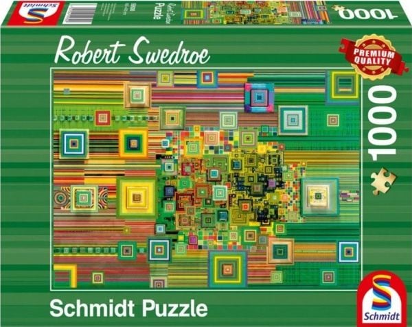 SCHMIDTS Pussel 1000 bitar ROBERT SWEDROE Bärbart minne