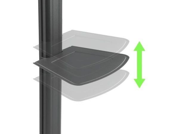 Techly ICA-TR35, 35 kg, 81,3 cm (32"), 165,1 cm (65"), 200 x 200 mm, 600 x 400 mm, -10 - 10°