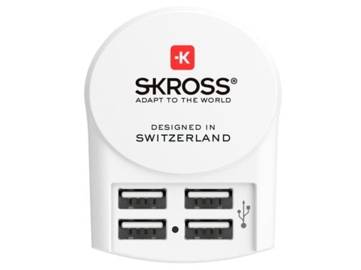 Skross 1.302422, Innendørs, AC, 5 V, Hvit