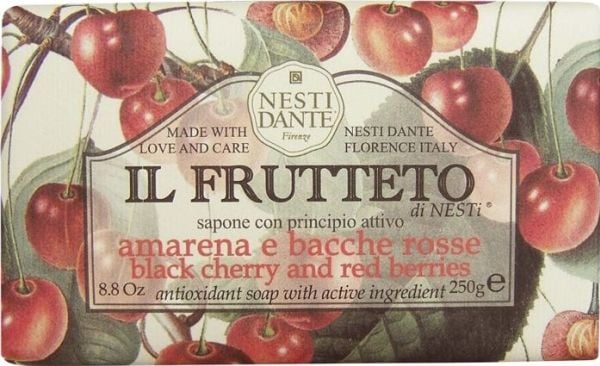 Nesti Dante Il Frutetto Soap Black Cherry & Red Berries 250 g
