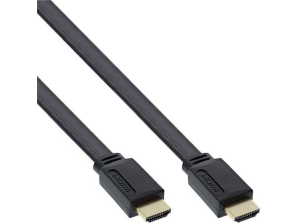 InLine 17010F, 10 m, HDMI-tyyppi A (vakio), HDMI-tyyppi A (vakio), 3D, Musta
