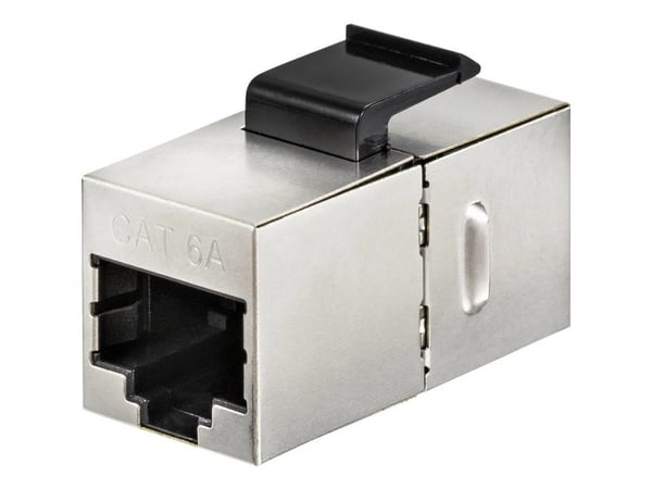 Renkforce RF-4531574, Flat, Rustfritt stål, RJ-45, RJ-45, Hunkjønn, Hunkjønn