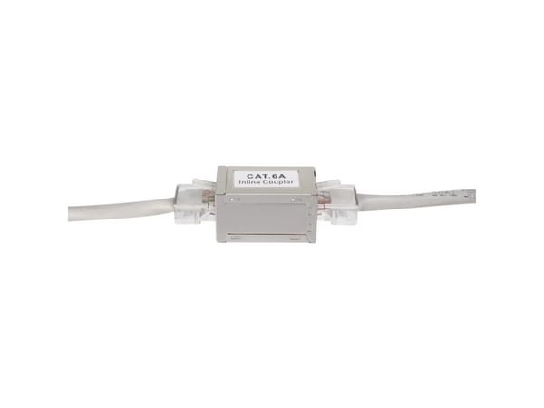 Renkforce RF-4723812, Flat, Hvit, RJ-45, RJ-45, Hunkjønn, Hunkjønn