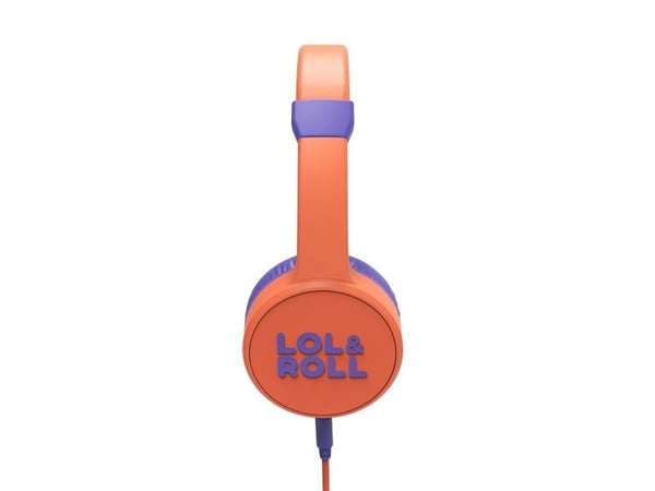 Energy Sistem Lol&Roll Pop, Koblet med ledninger (ikke trådløs), Musikk, 20 - 20000 Hz, 105 g, Hodesett, Oransje, Lilla