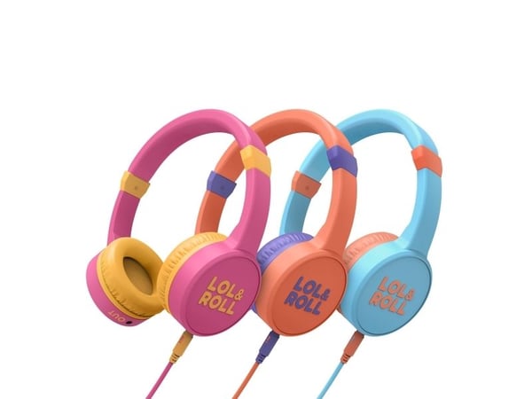 Energy Sistem Lol&Roll Pop, Koblet med ledninger (ikke trådløs), Musikk, 20 - 20000 Hz, 105 g, Hodesett, Oransje, Lilla