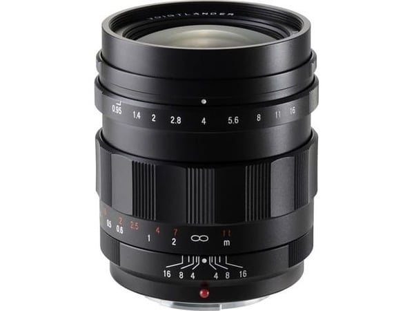 Voigtlander Nokton II 4/3 25 mm f/0,95 objektiv