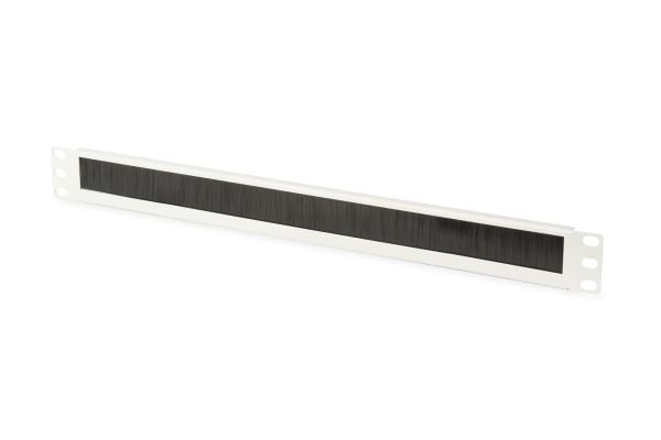 DIGITUS Professional DN-97660 - Styringspanel for rackkabler med børste - lysegrå, RAL 7035 - 1U - 19"