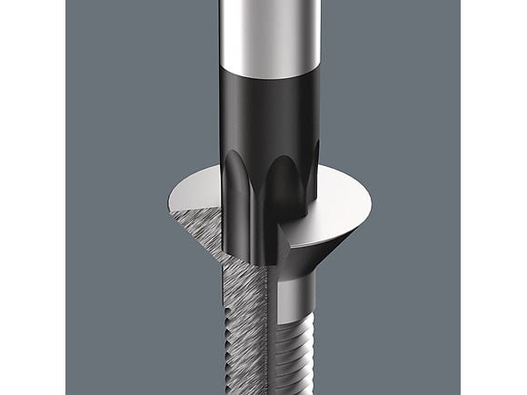 Wera 367 TORX® skrutrekker, 22 mm, 13 cm, 22 mm, 29 g, svart, grønn