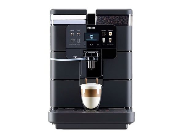 Saeco New Royal OTC, Espressomaskin, 2,5 l, Kaffe bønner, Innebygd kaffekvern, 1400 W, Sort