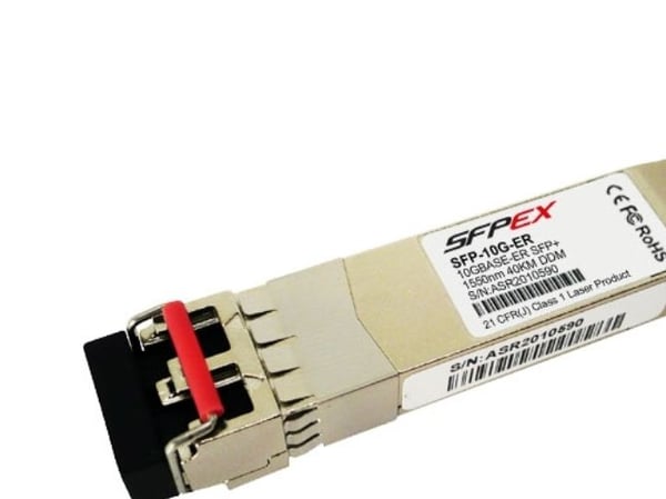 Cisco - SFP+ transceivermodul - 10GbE - 10GBase-ER - LC/PC-enkeltmodus - opp til 40 km - 1550 nm - for P/N: C8375-E-G2, N9K-C9348-FX3-B24C, NC57C3-...