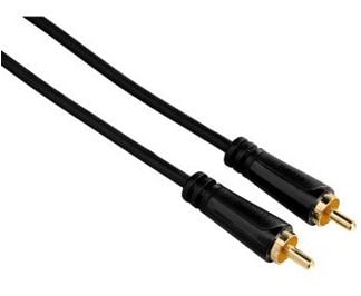 Hama - Videokabel - kompositt video - RCA hann til RCA hann - 1.5 m - skjermet - svart