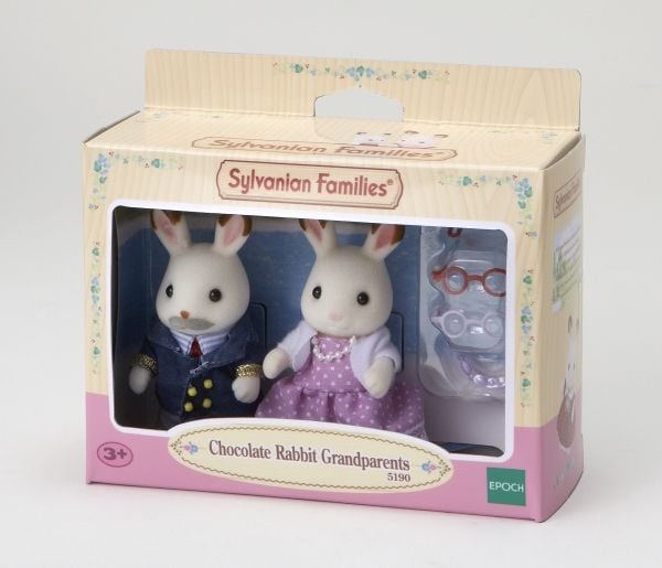 Sylvanian Families Chocolate Rabbit Grandparents