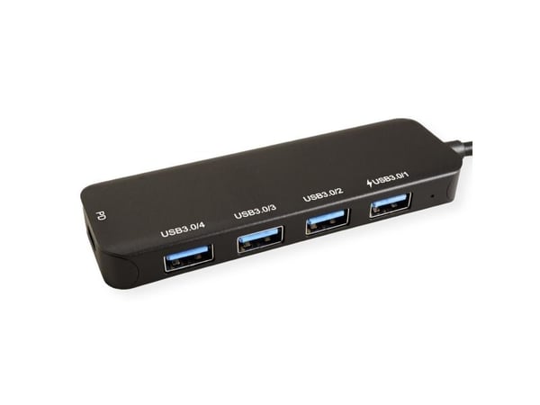 Value 14.99.5038, USB 3.2 Gen 1 (3.1 Gen 1) Type-C, USB 3.2 Gen 1 (3.1 Gen 1) Type-A, USB 3.2 Gen 1 (3.1 Gen 1) Type-C, 5000 Mbit/s, Grå, Aluminium...